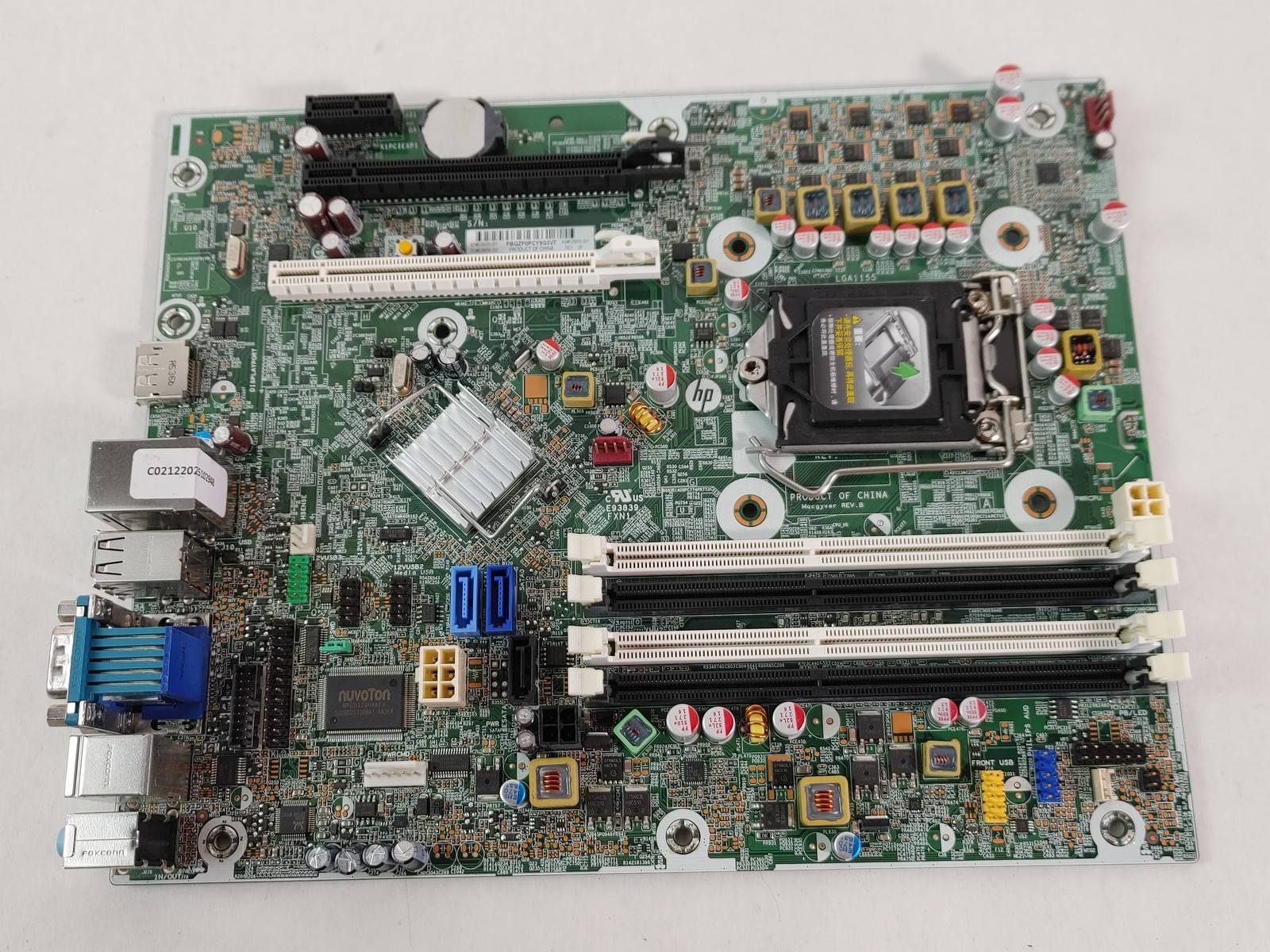 Lot of 20 HP rp5800 Retail System LGA 1155 DDR3 Desktop Motherboard 628655-001
