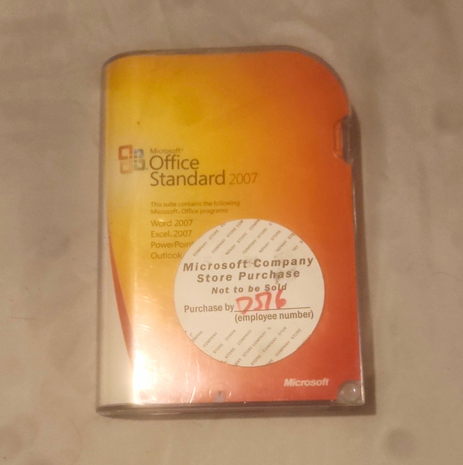 Microsoft Office Standard 2007 for Windows English CD Commercial License