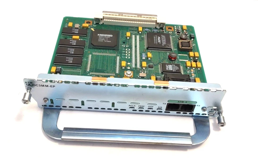 Cisco ATM NM-1A-OC3MM-EP 1-Port OC-3 MM Enhanced Performance 800-23193-01
