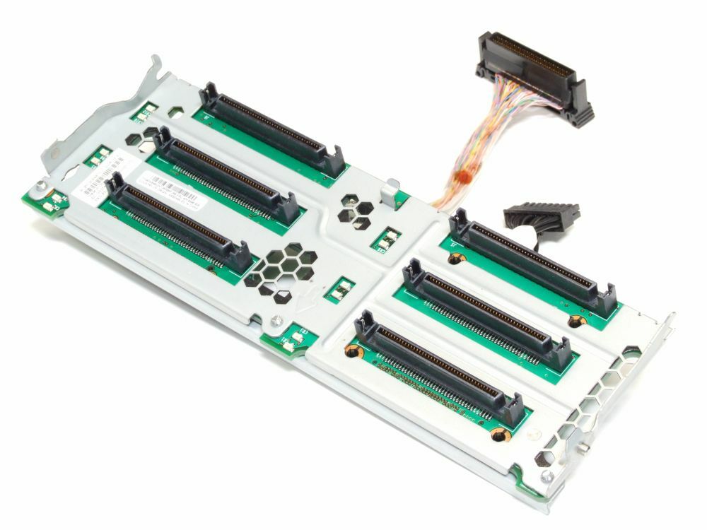 IBM 40K6496 90P4670 XSeries X346 6-Port SCSI Backplane Board With Cables