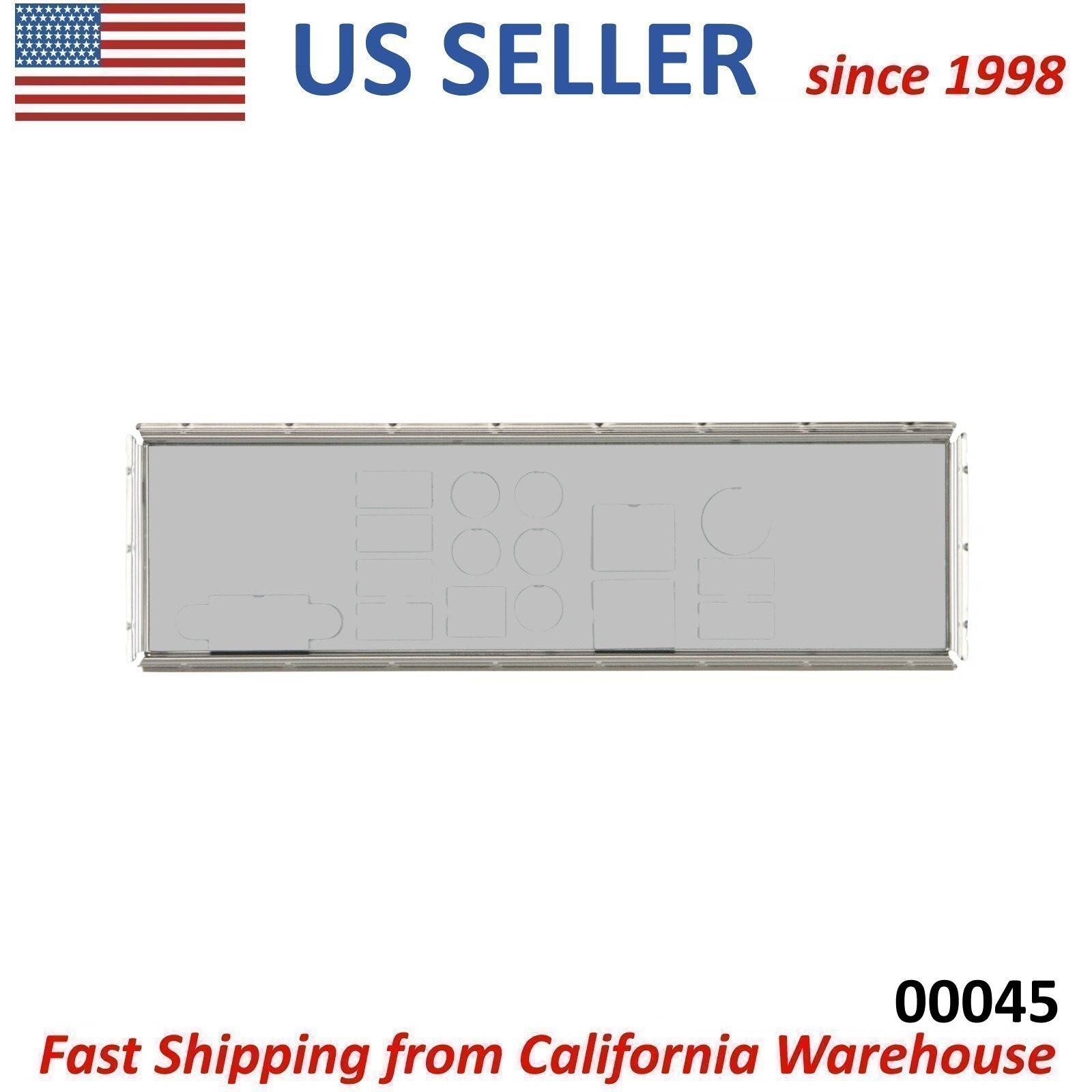 I/O Shield MCP-260-00045-1N for SuperMicro X10DAC X10DAi X10DAX 2U+ Motherboard