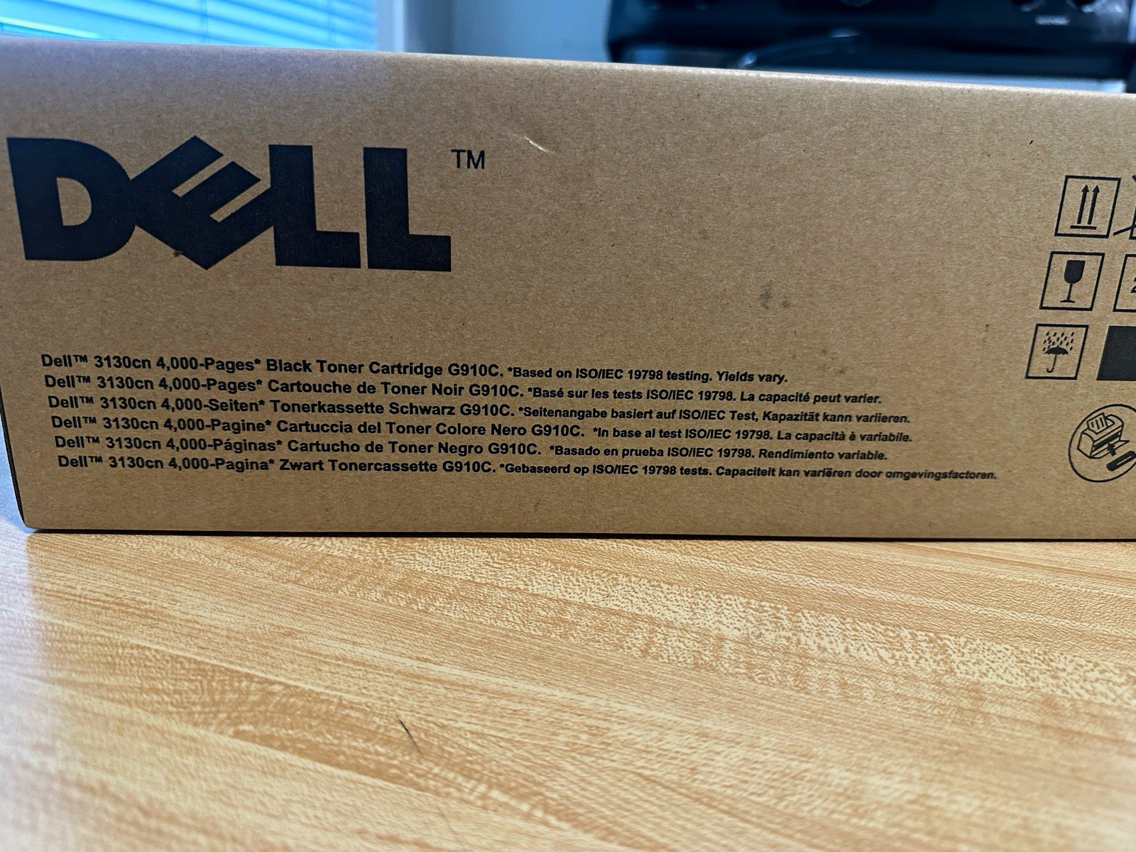 Genuine Dell G910C Black Toner Cartridge 3130cn 4000 Page OEM New Sealed