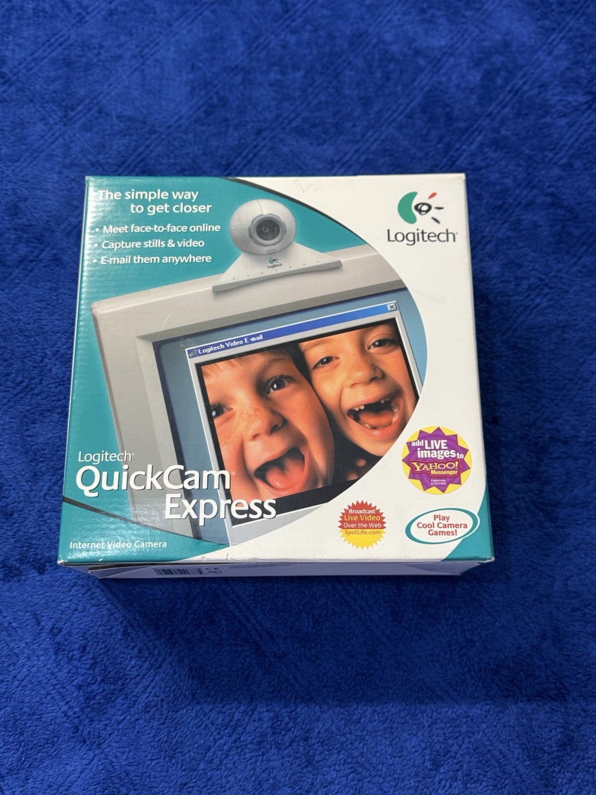 Vintage 2000 Logitech QuickCam Express