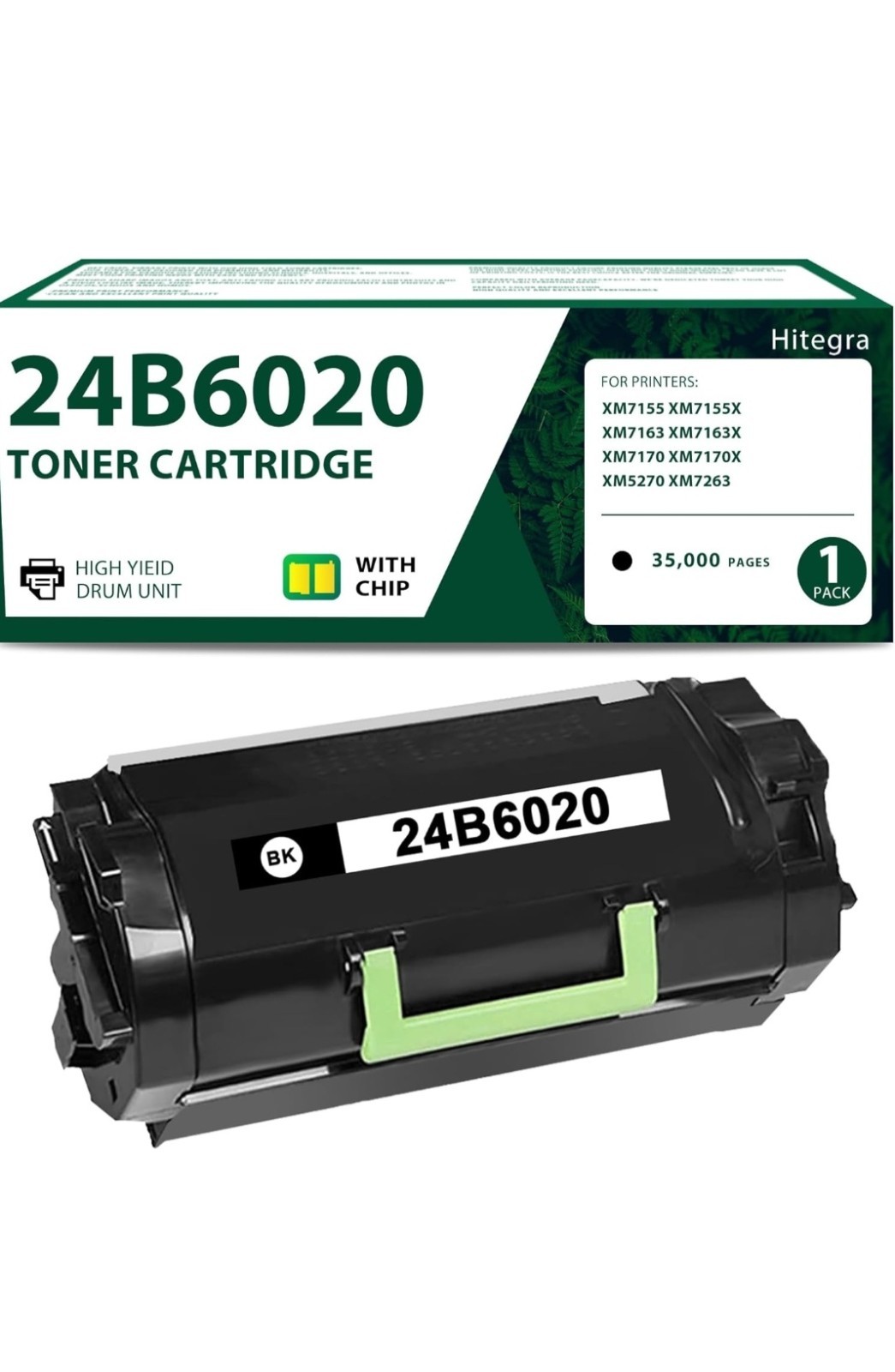 NEW SEALED  24B6020 Black Toner  Read Descriptions 