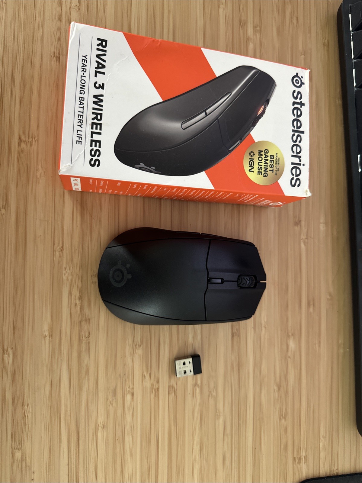 SteelSeries 62521 Gaming Mouse - Black