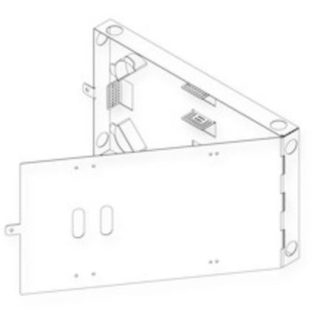 Corning WCH-SSH-4-12 Wall Mountable Slack Storage Housing For WCH-04P, 06P, 12P