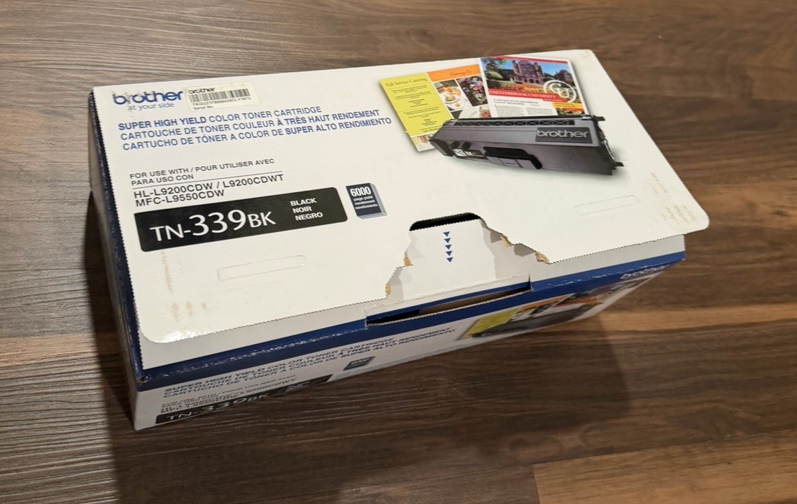 Genuine Brother TN-339BK Black Super High Yield Toner Cartridge