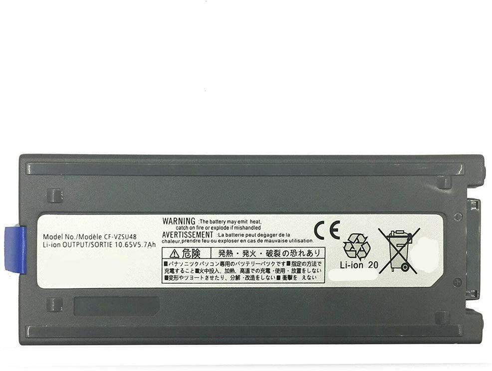 ST US Original Fr Panasonic Toughbook CF-19 battery CF-VZSU48 5.7Ah CF-VZSU48CJS