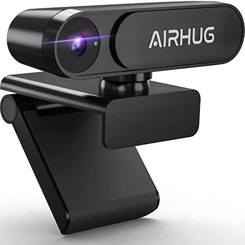 AIRHUG 2K HD Webcam, No Microphone, 5MP, 30FPS, 78* Wide Angle, Automatic  【NEW】