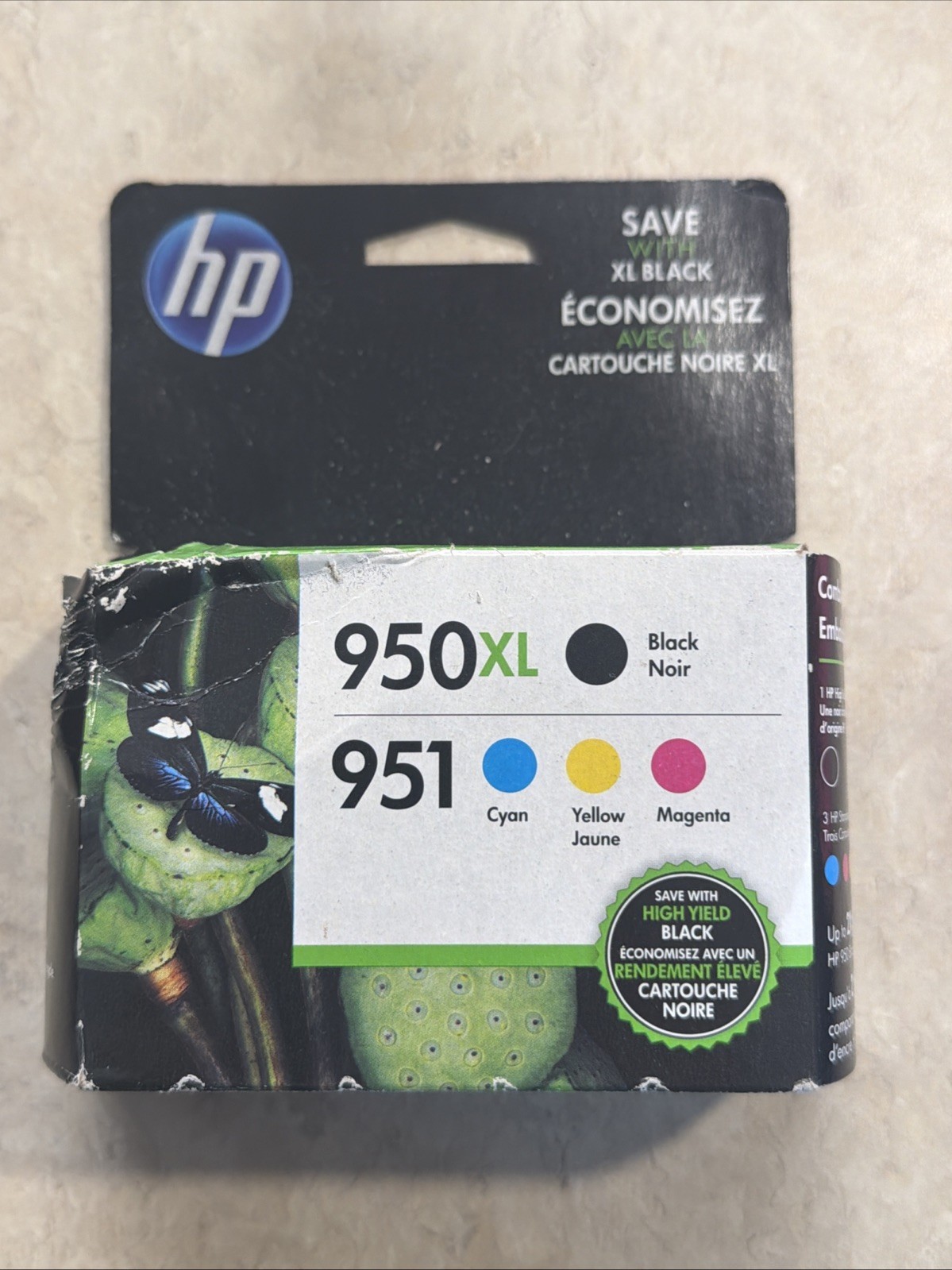 HP 950XL/951 (C2P01FN) Black/Cyan/Magenta/Yellow Ink Cartridge