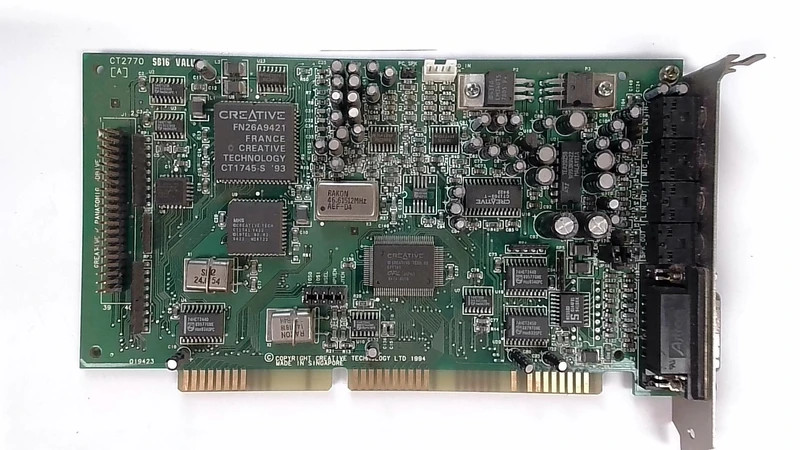 CT2770 creative labs 16 bit sound card