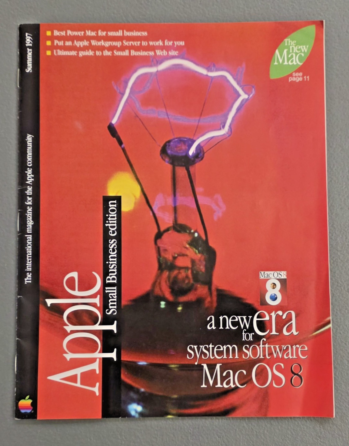 Vintage Apple Magazine 1997 - Mac OS 8 - International Magazine Apple Community
