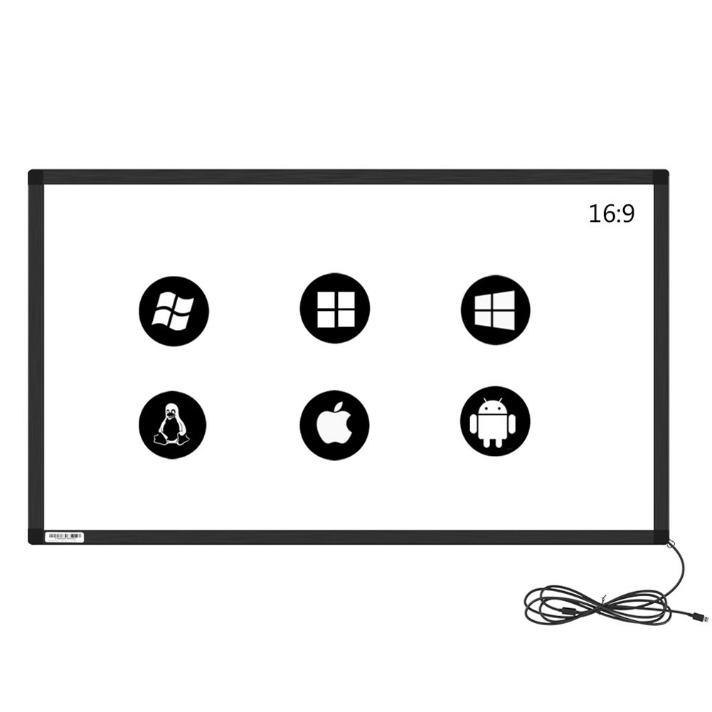 GreenTouch 86 Inch Infrared Touch Screen Frame  10 Points IR Touch Frame Overlay