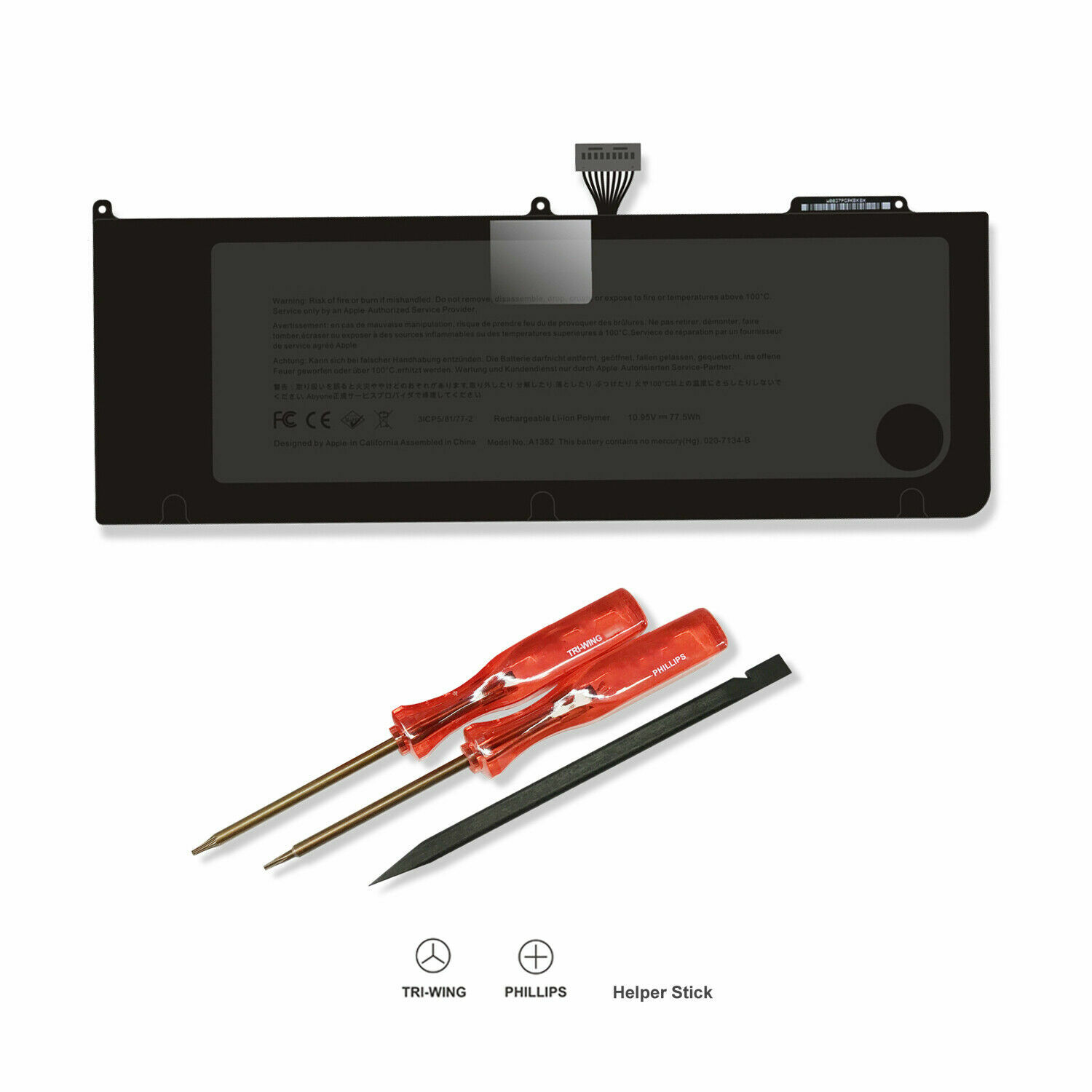 NEW A1382 Battery 2012 MacBook Pro 15" A1286 MD103LL/A MD104LL/A US