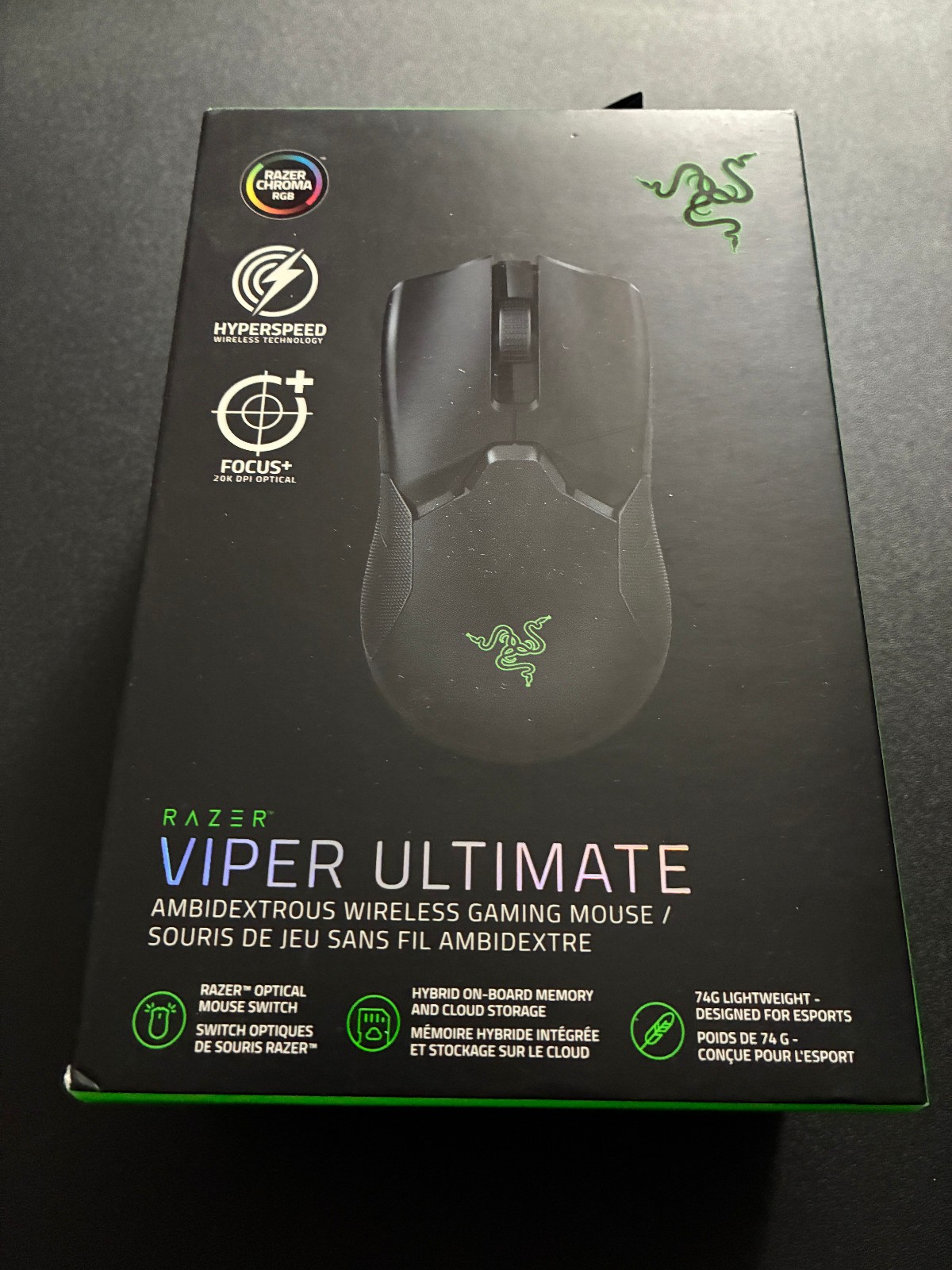 Razer Viper V2 Ultimate Wireless Gaming Mouse - Brand New Factory Sealed