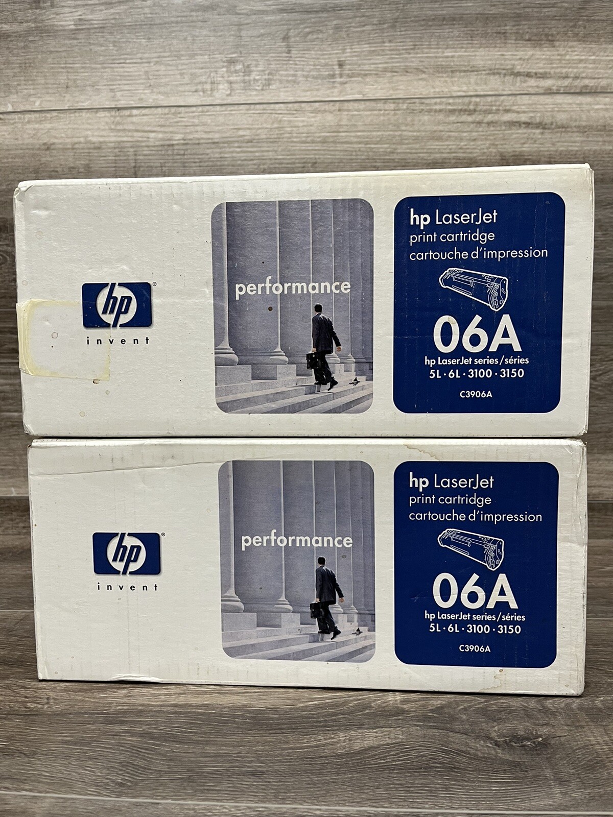 Lot of (2) HP OEM Genuine C3906A LaserJet Toner Cartridge NOS (L2)
