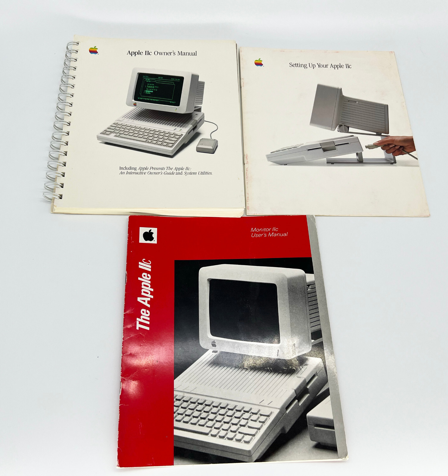 1984 Apple IIc Computer Owner's Manual, Monitor and Set Up Guide VTG Apple Books