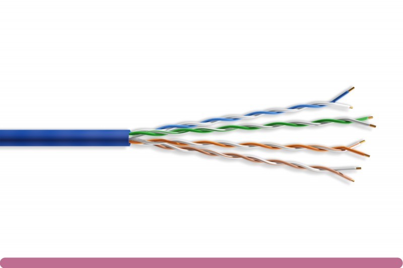 1000ft Slim Cat6a 10G UTP Stranded Mini Bulk Ethernet Cable 28AWG Bare Copper...