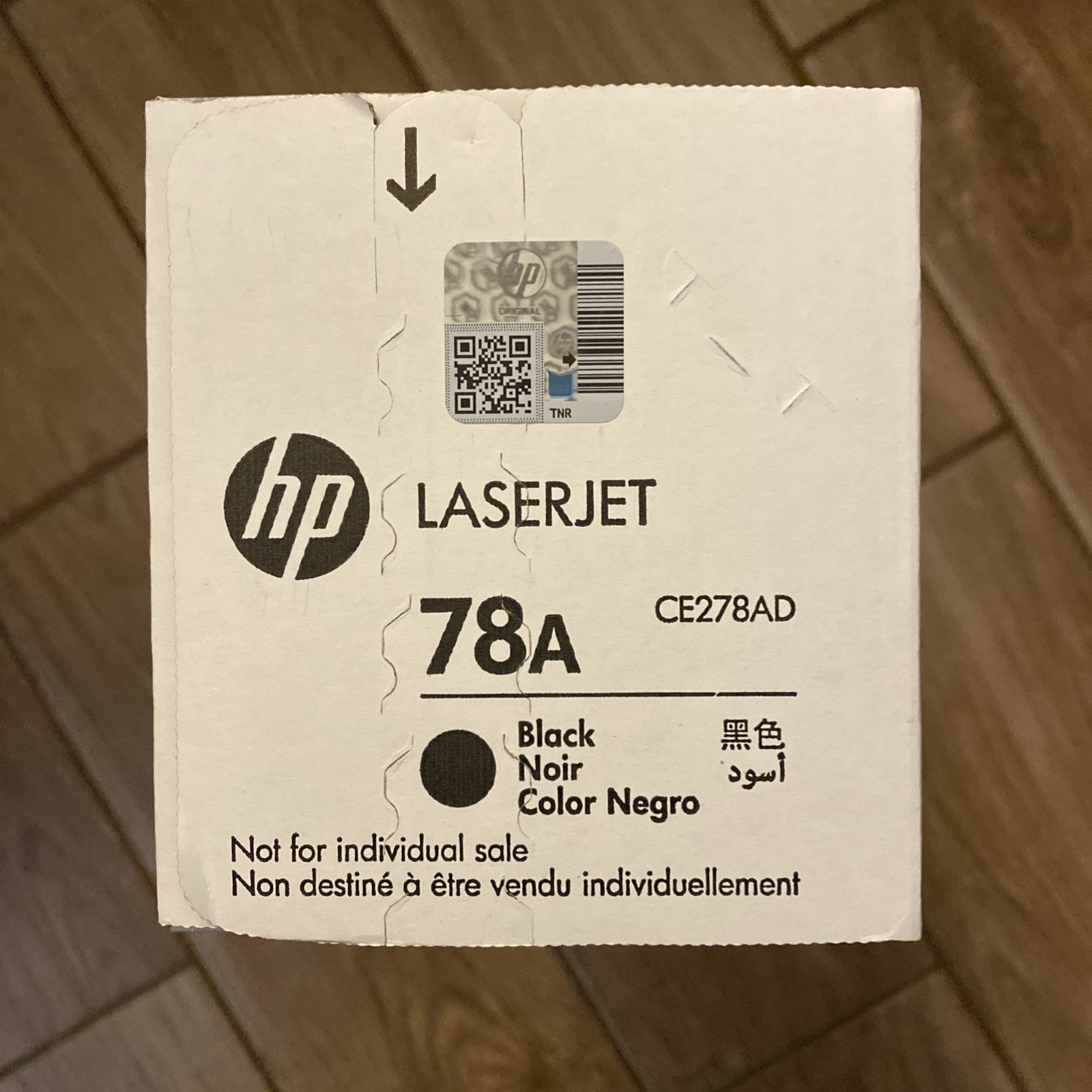 HP 78A CE278AD Black Toner Cartridge for LaserJet