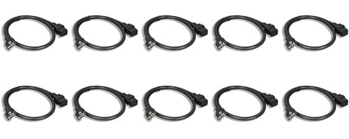 Heavy Duty 12 Awg Ac Power Cord Nema 5 20p C19 10FT 3M 10 Pack IEC