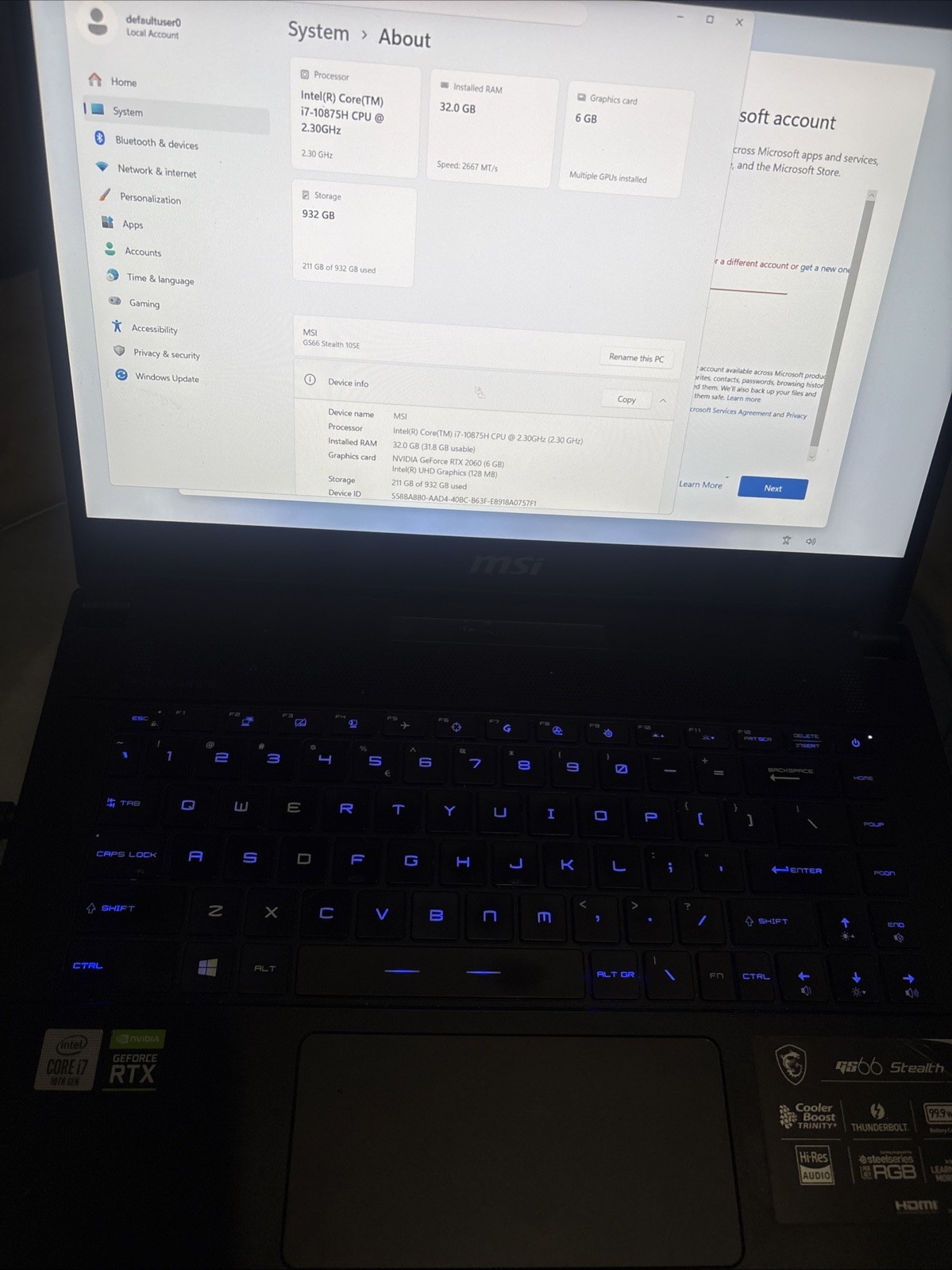 msi nvidia geforce rtx 2060 6gb