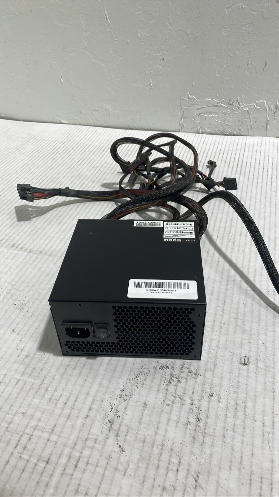 EVGA 500W 80+ 100-W1-0500 Non-Modular Desktop PC Power Supply PSU