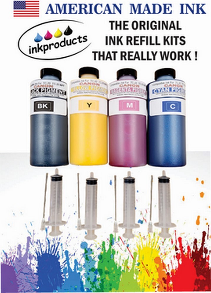 4- 130ML bottle Compatible For imagePROGRAF TC-20, TC-20M, TC-21, TC-21M,PFI-050