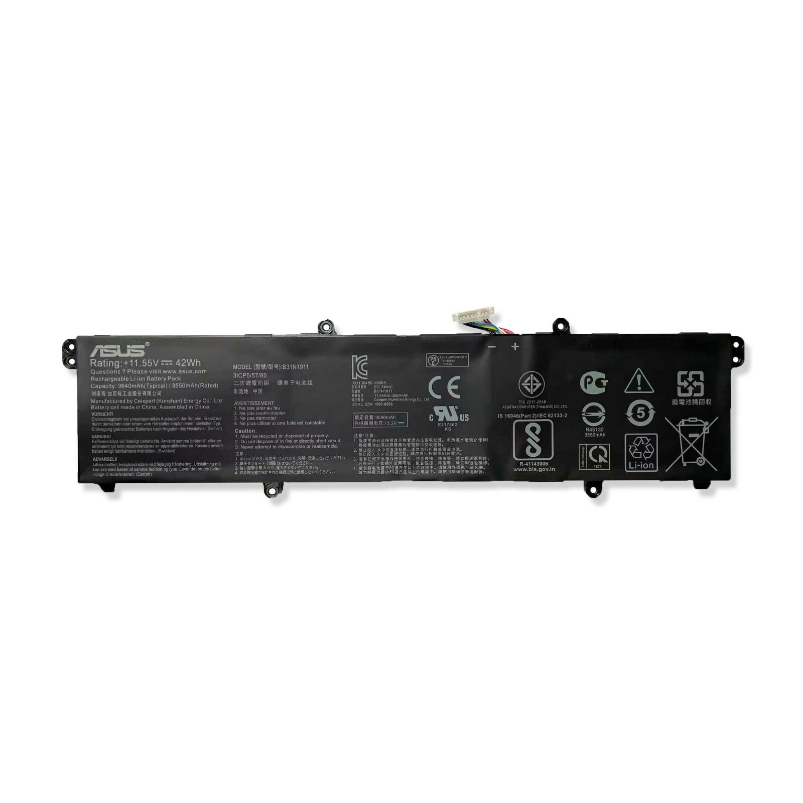Genuine C31N1911 B31N1911 Battery for ASUS VivoBook Flip TP470EA TP470EZ X421DA