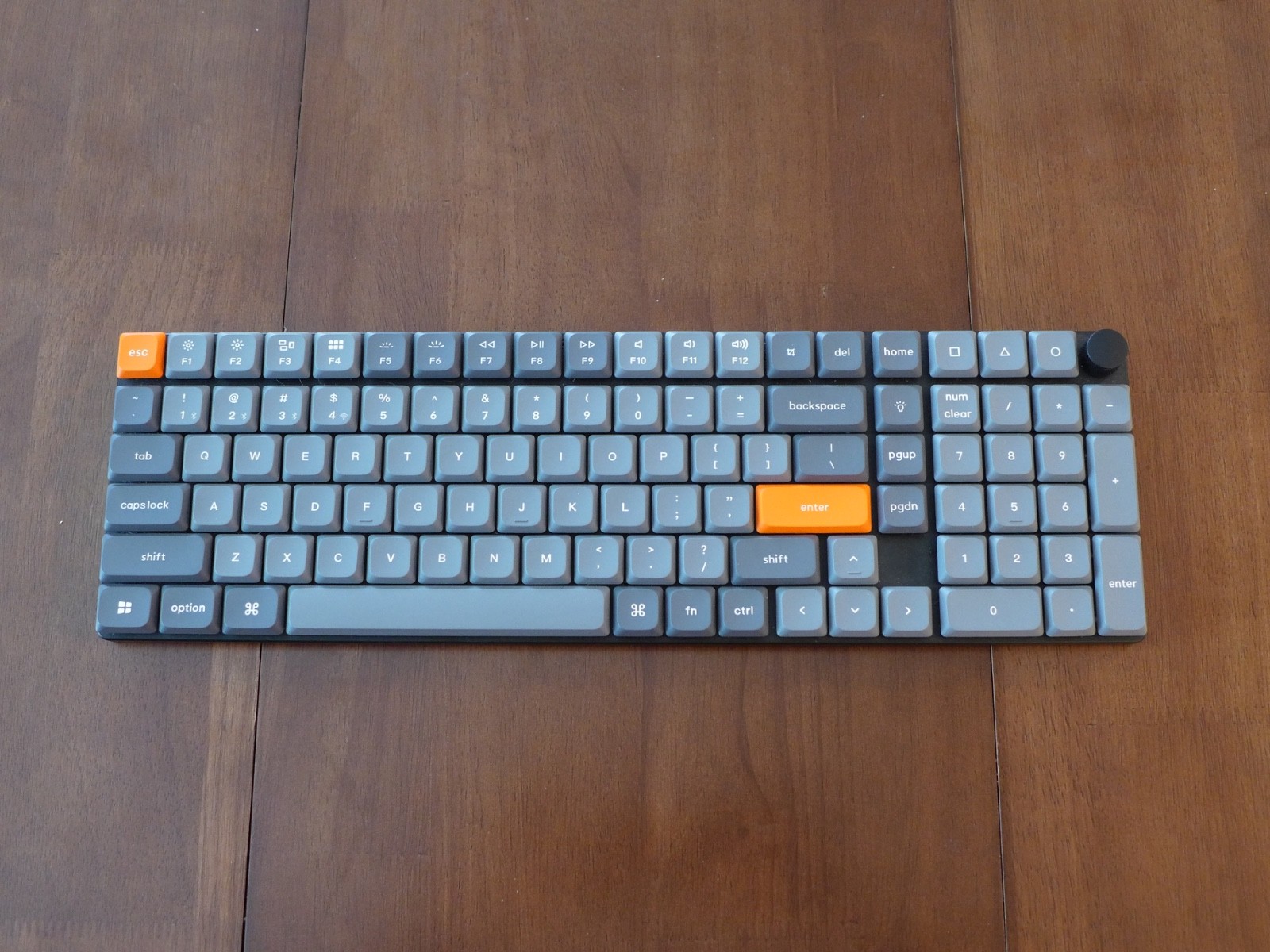 Keychron K17Max QMK/VIA Wireless Mechanical Keyboard RGB - Red Switch