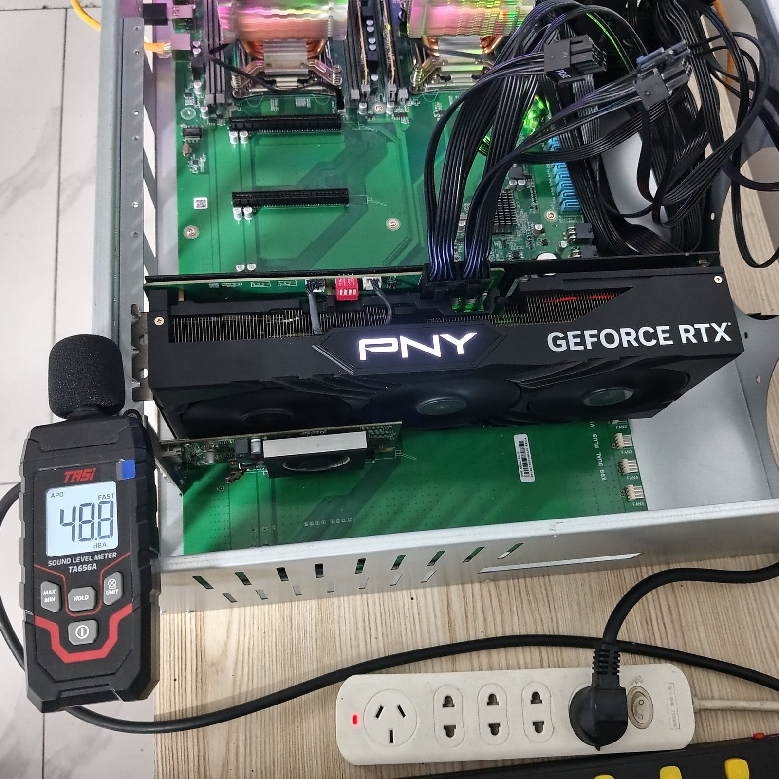 NVIDIA Tesla V100 SXM2 16GB PNY Triple Fan GPU AI Deep Learning Accelerator