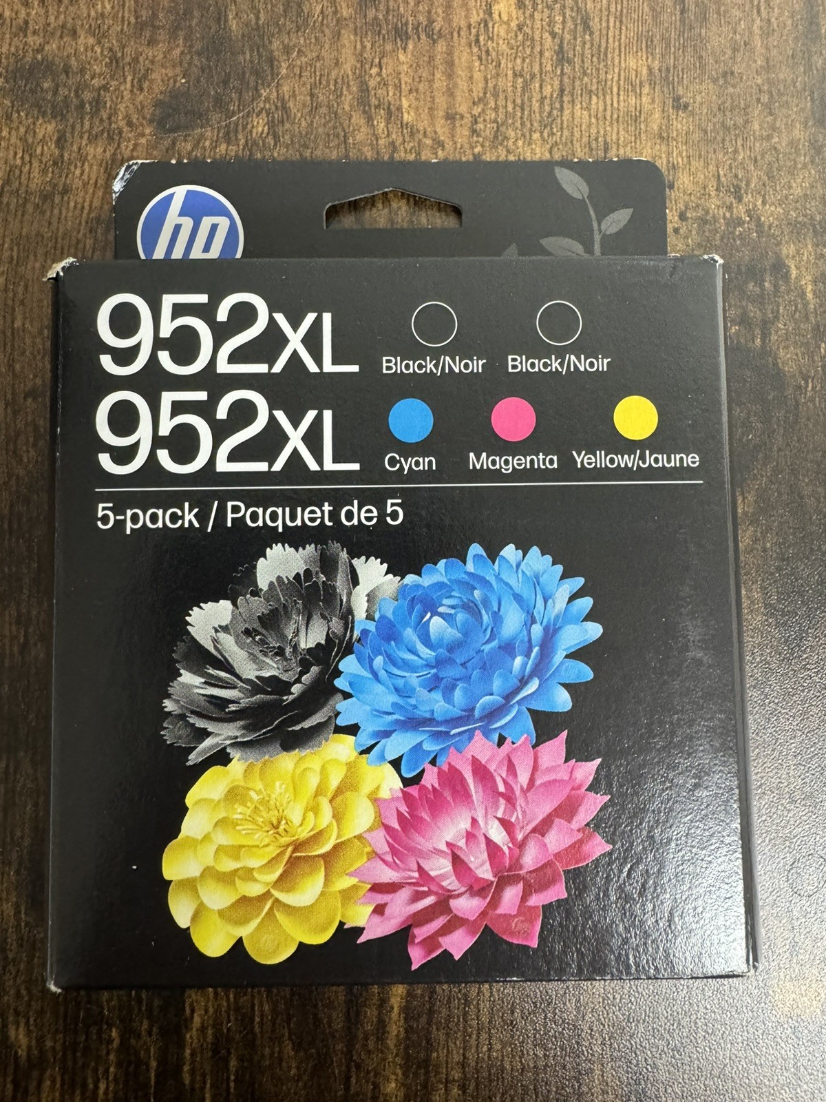 Genuine HP 952 XL 5 Pack High Yield Ink Cartridge Combo 6ZA00AN 952XL exp 2028