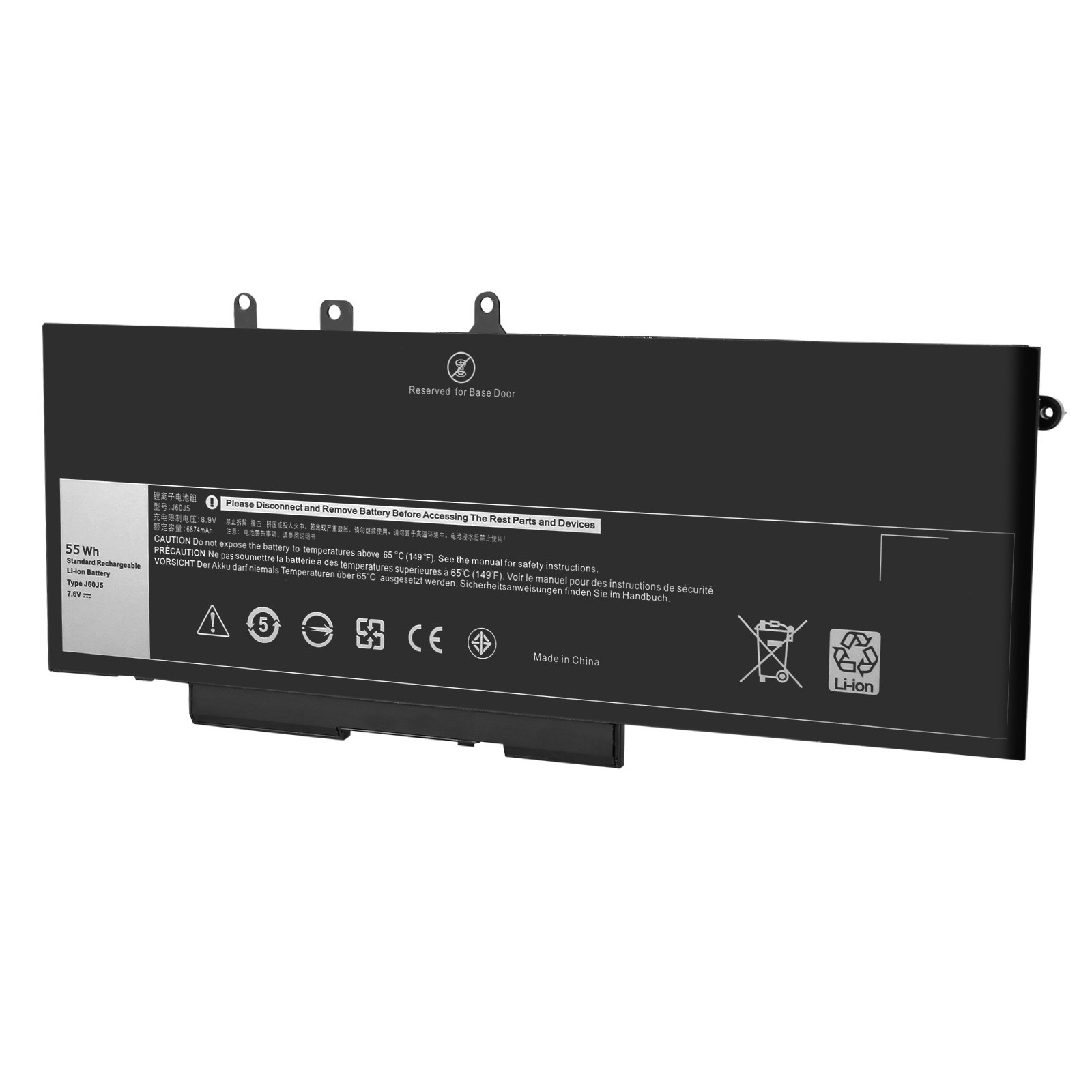 Suitable for Dell Latitude E7270 E7470 battery J60J5 MC34Y laptop battery