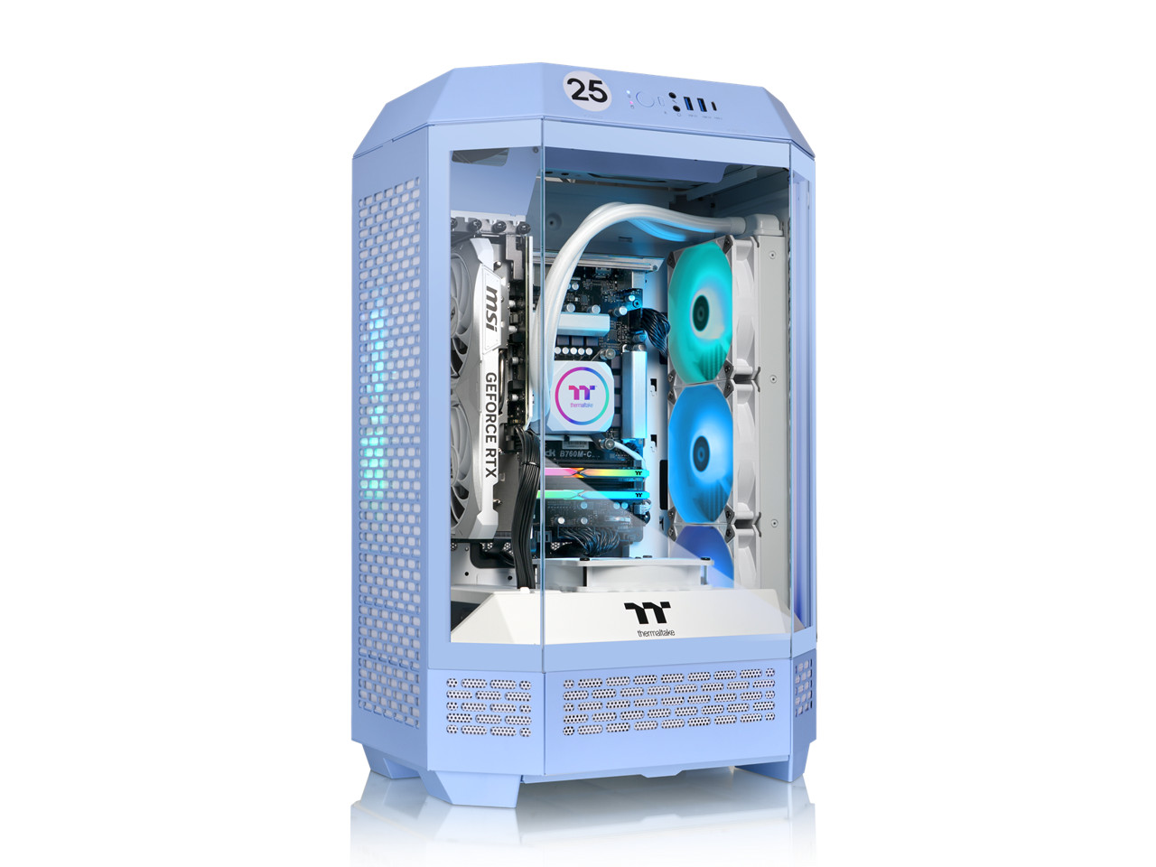 Thermaltake LCGS Reactor 7870TH Gaming Desktop (AMD Ryzen 7 7800X3D, 32GB 6400MT