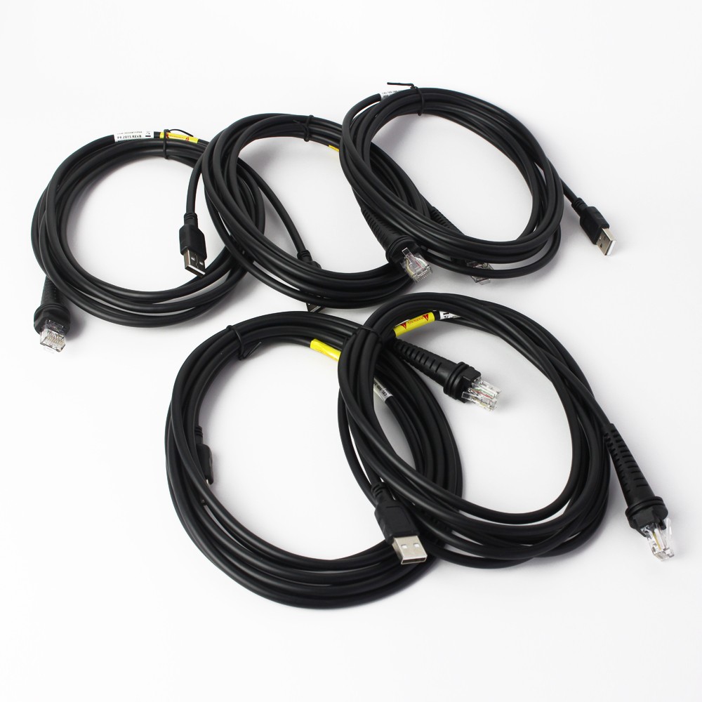 5X Honeywell CBL-500-300-S00 USB Cable Barcode Scanner Xenon Voyager Granit