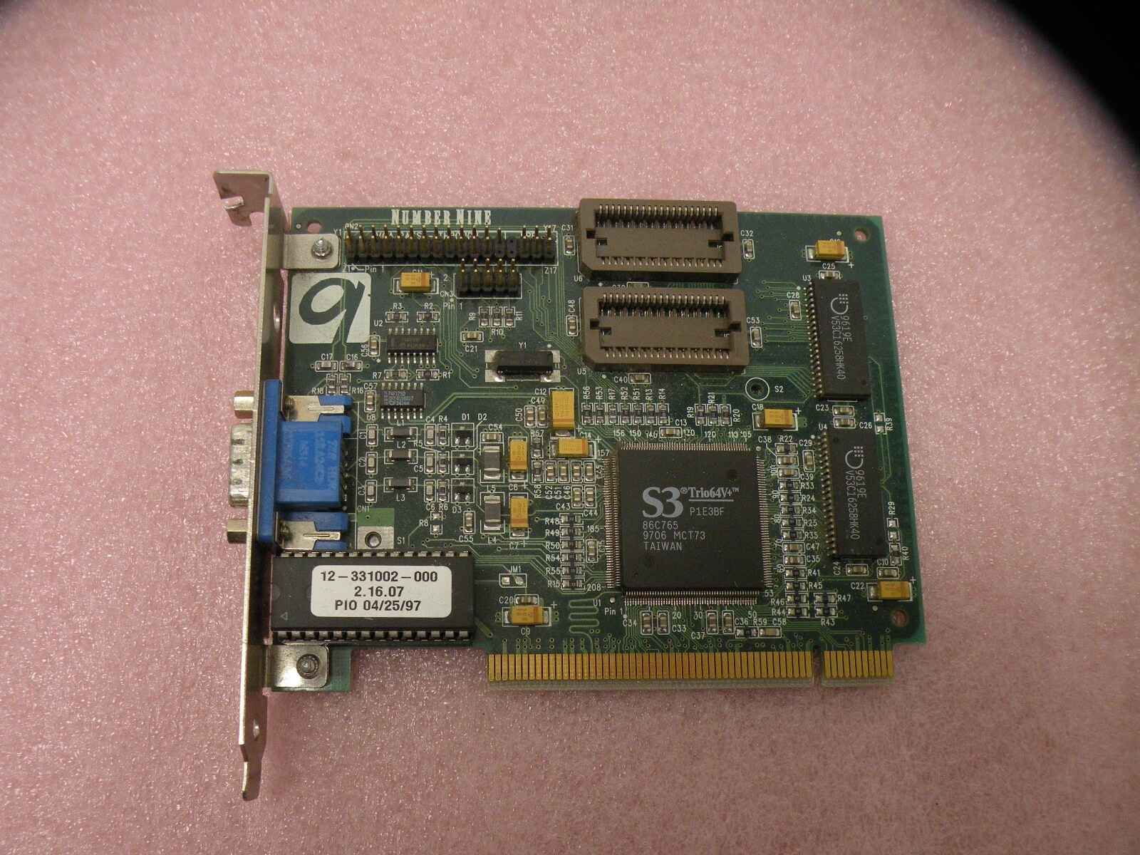 DEC PB2GA-JC 1MB S3 TRIO64V+ MOTION 331 PCI GRAPHICS CARD 00-331006-000