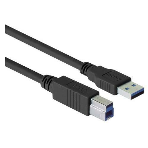 L-Com CAU3ZAB-1M LSZH USB 3.0 Cable Type A to B 1M 3ft