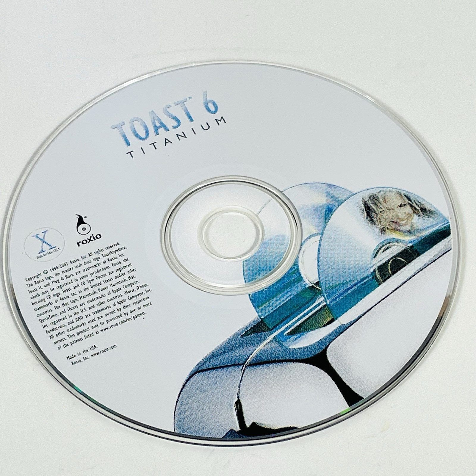 Roxio Toast Titanium 6 Original CD with license for Macintosh Computers