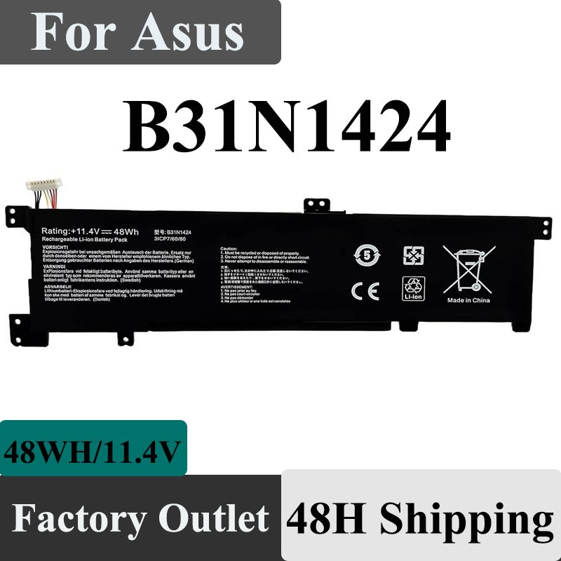 B31N1424 Battery for ASUS V405L K401L K401U K401UB K401LB K401UQ A401UQ NEW