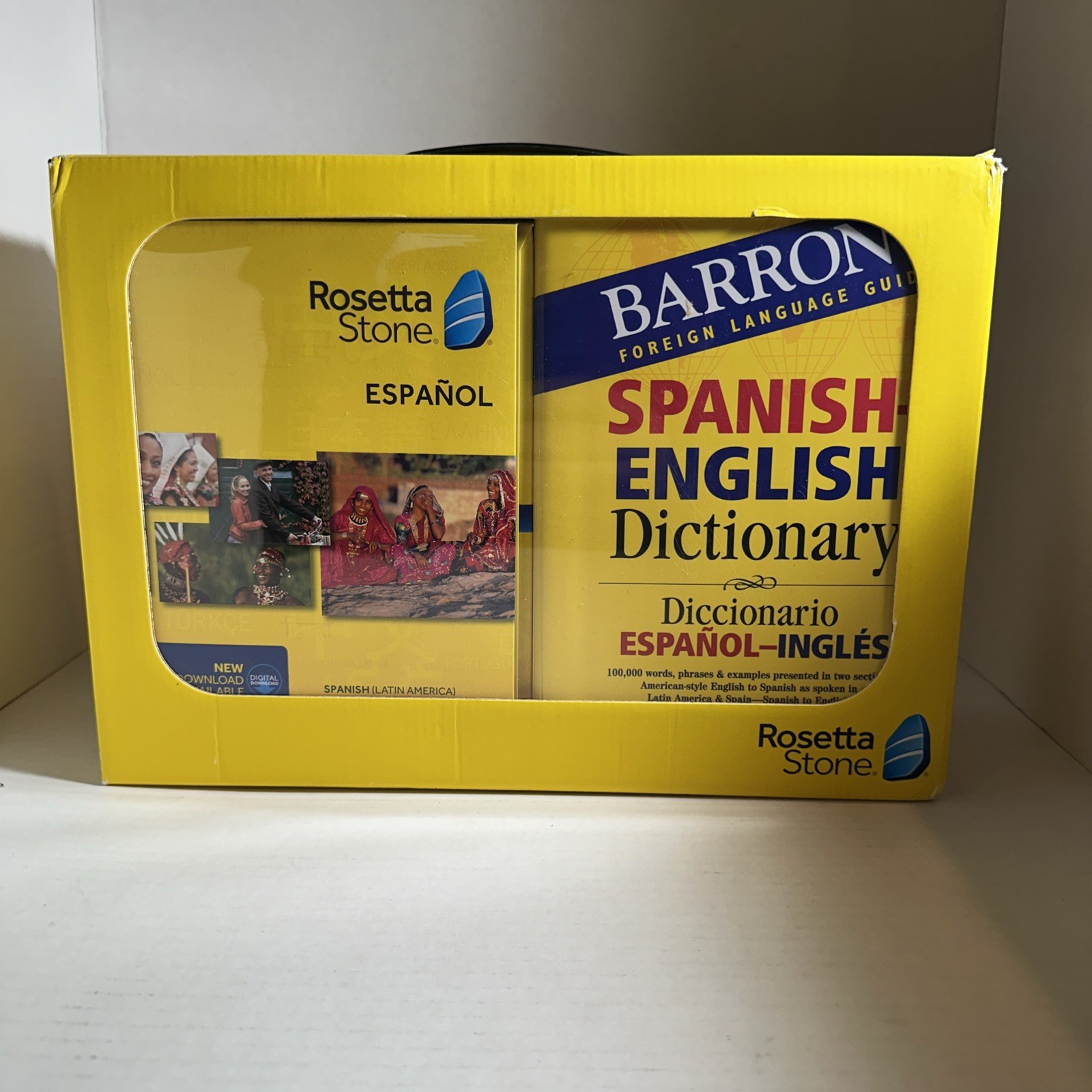 Rosetta Stone Español Spanish Latin Levels 1-5 Set W/(Earbuds) NIB