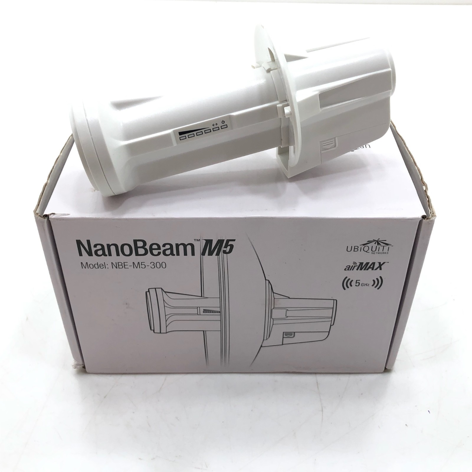 NEW Ubiquiti NBE-M5-300-US Antenna Feed for airMAX NanoBeam M5 Bridge 5GHz