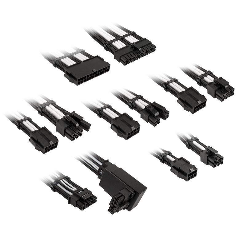 Kolink Core Pro Braided Cable Extension Kit 2x6 COREPRO-EK-12VT2-BWH