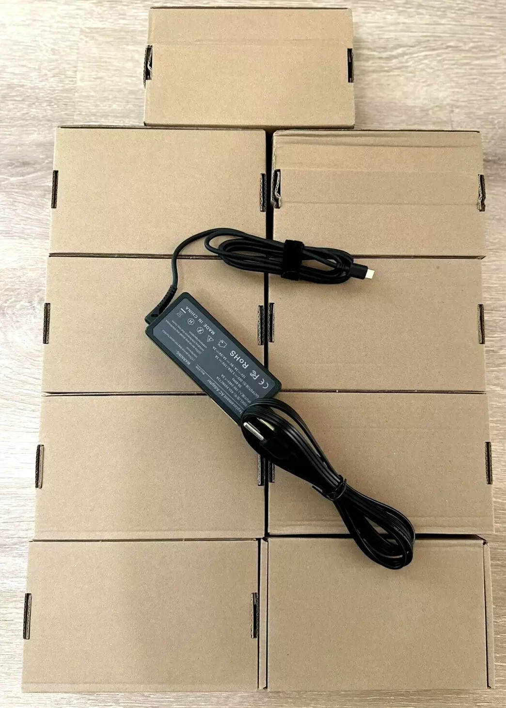 Lot 10 NEW USB-C Type-C Charger Adapter for CHOMREBOOKS DELL ACER HP LENOVO 65W
