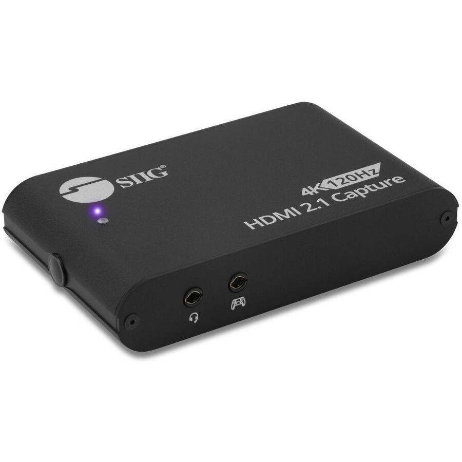 SIIG 4K120Hz HDMI 2.1 Capture Device for Gaming and Streaming, 4K60Hz Capture