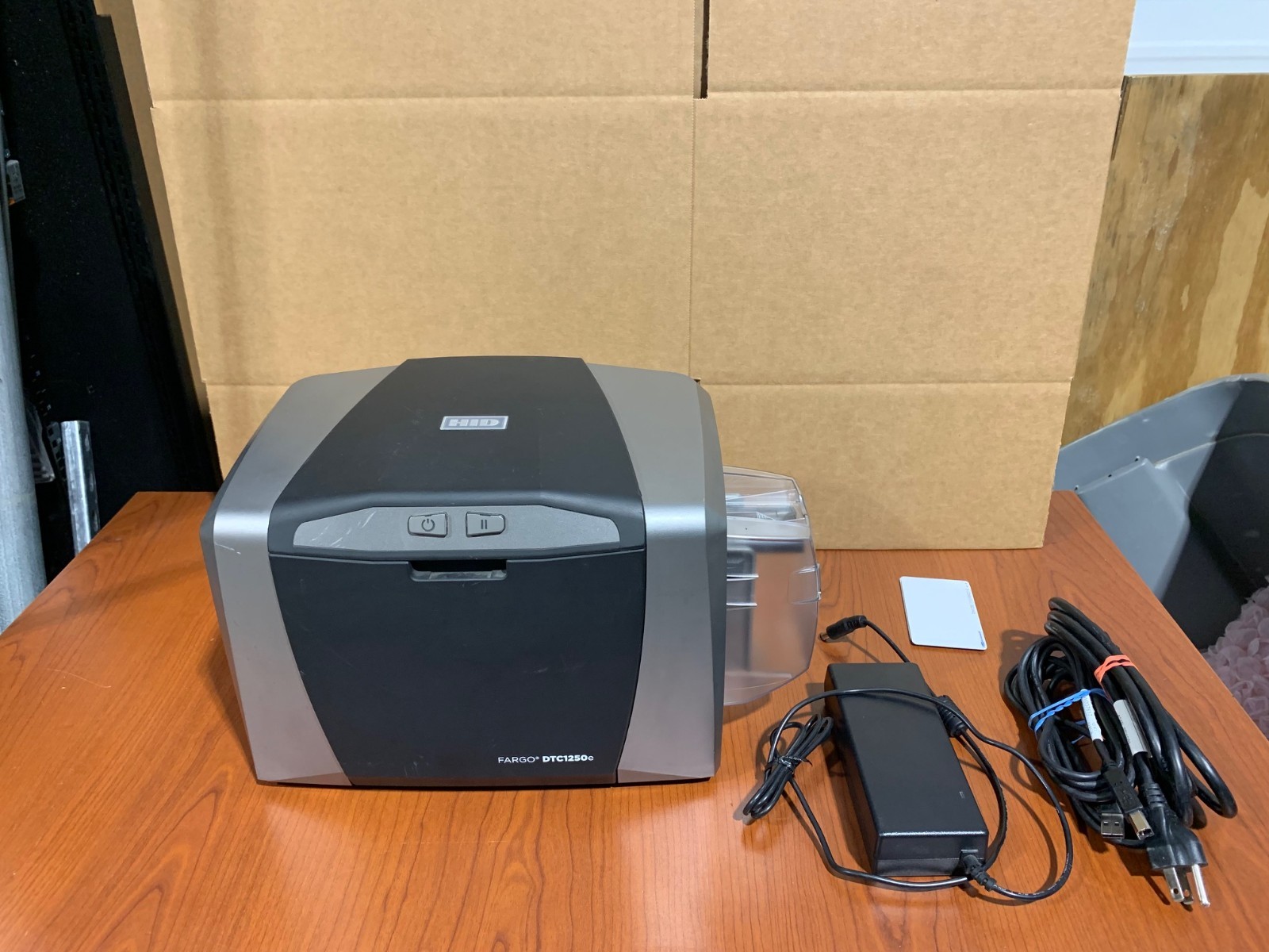 HID Fargo DTC1250e Direct-to-Card Printer