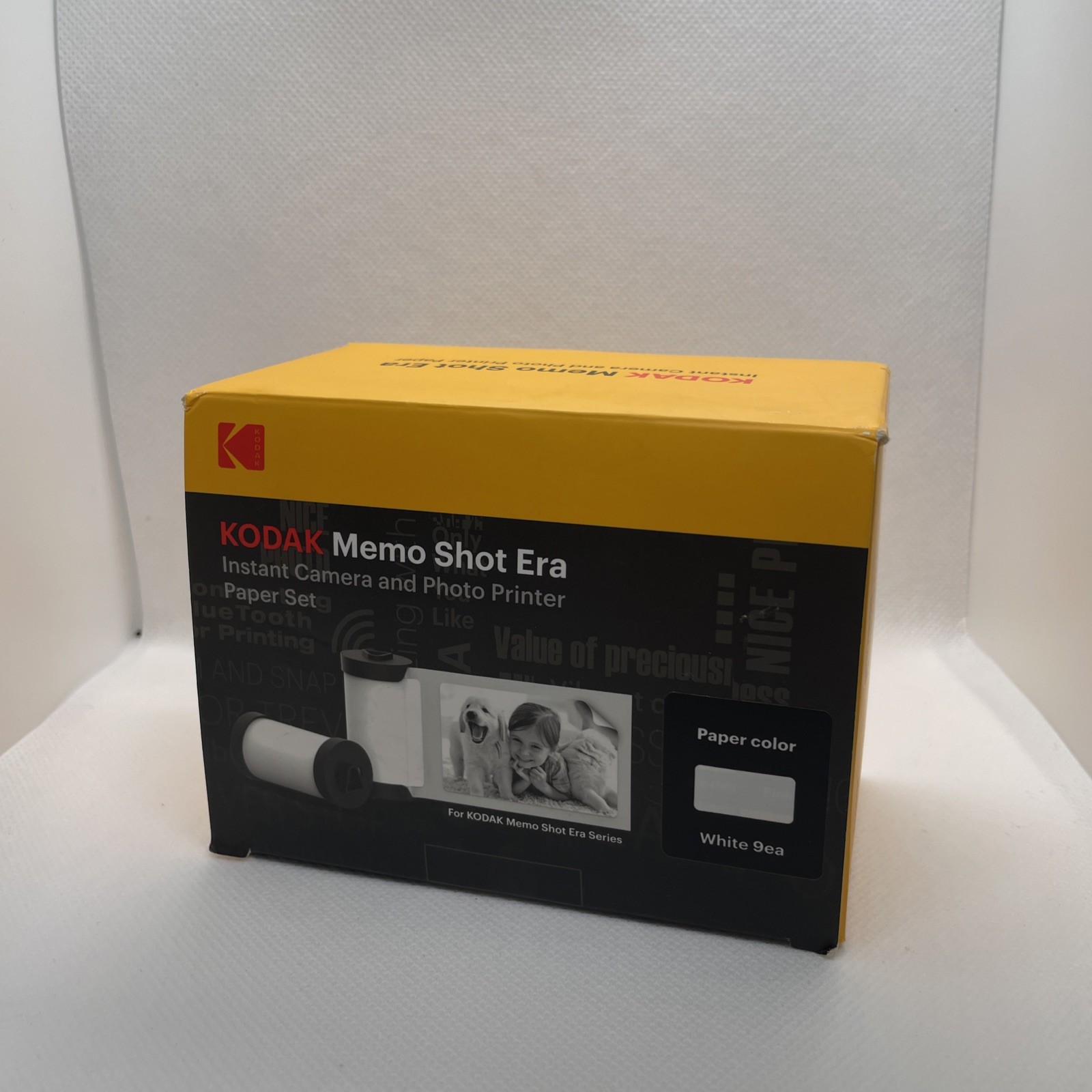 Kodak Memo Shot Era Instant Camera and Photo Printer Paper Set