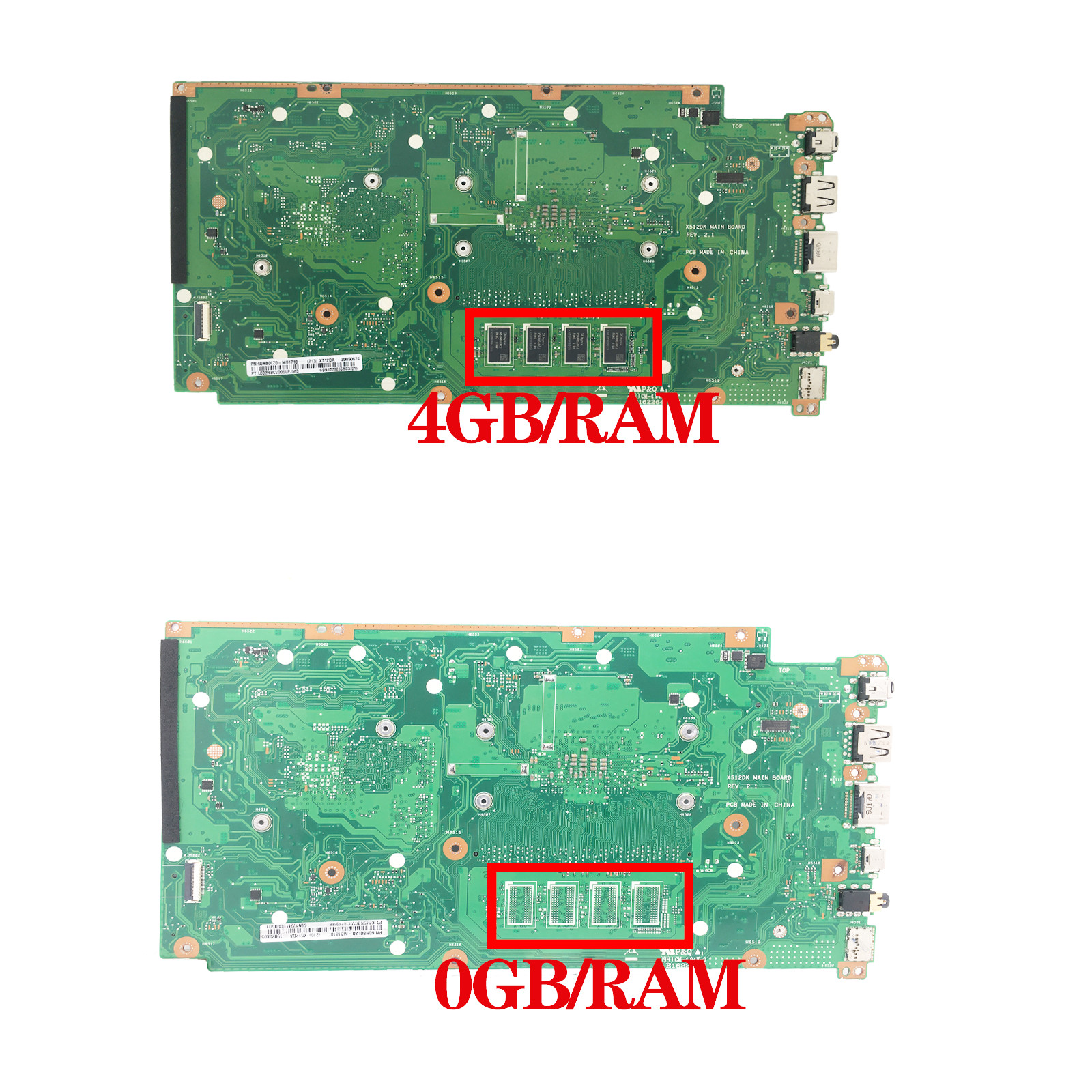 ASUS X512DA X512DK M5050DA F512D A512DA S512DA X712DA X712DK Laptop motherboard