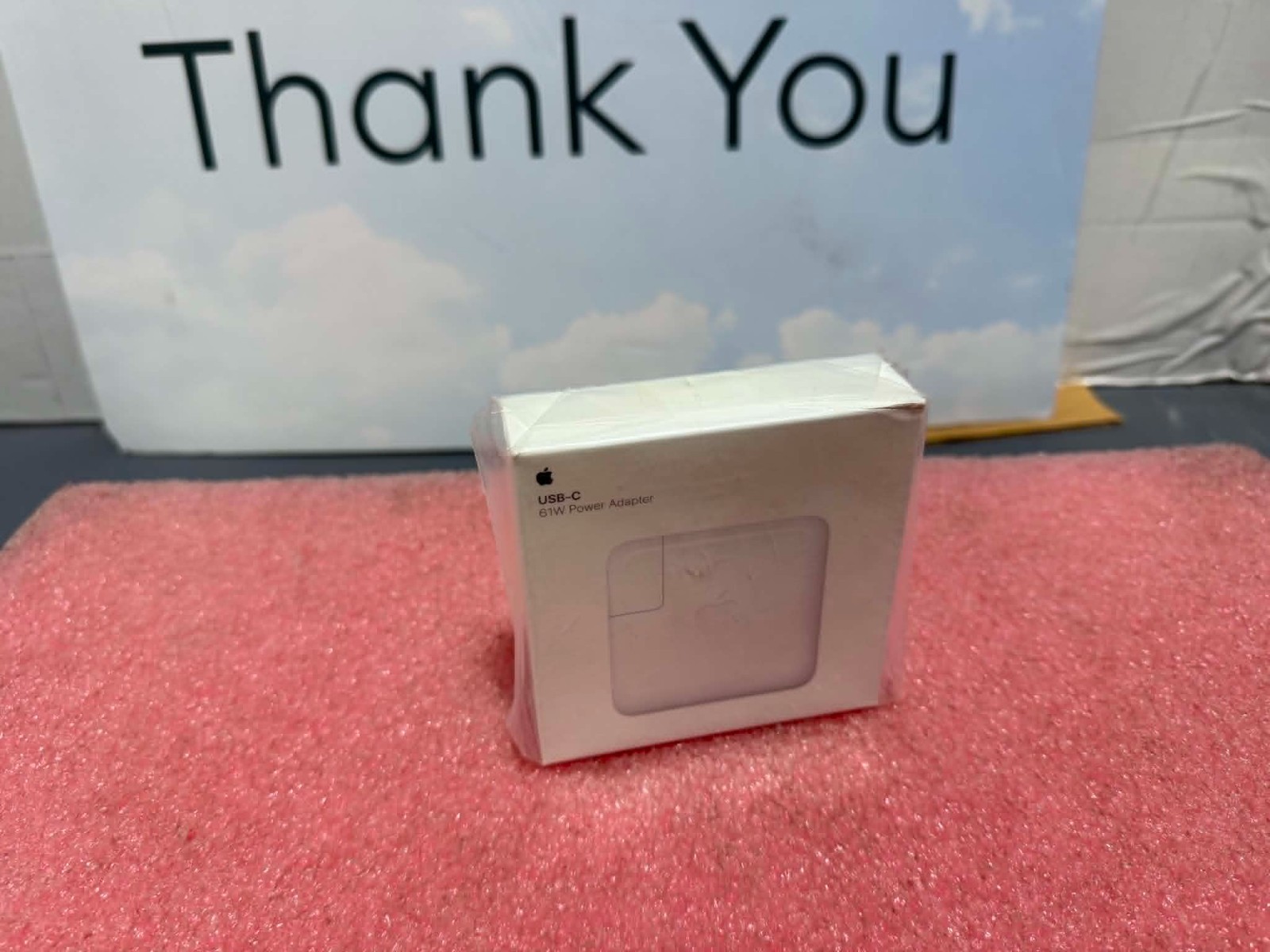 Genuine OEM Apple A1947 61W USB Type-C Wall Power Adapter Charger MRW22LL/A