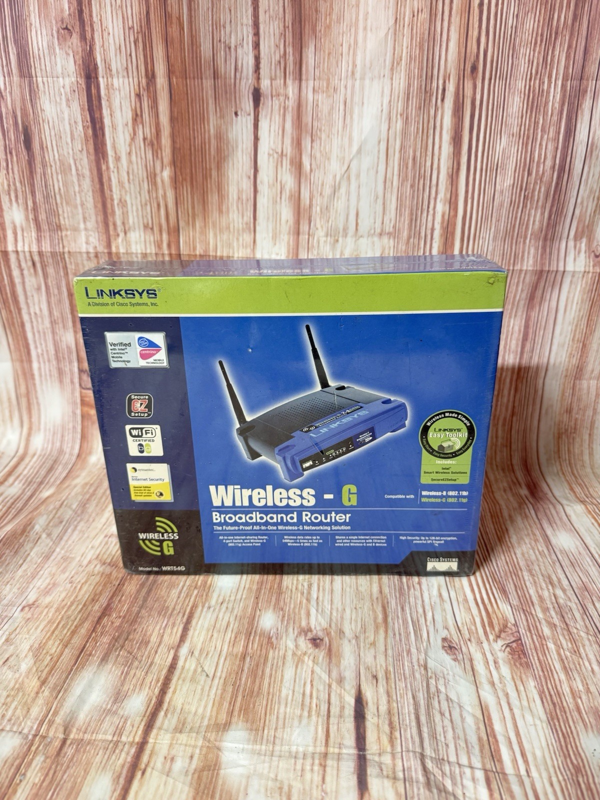 •SEALED• Linksys WRT54G Wireless-G Broadband 54 Mbps 4 PORT 802.11g Router
