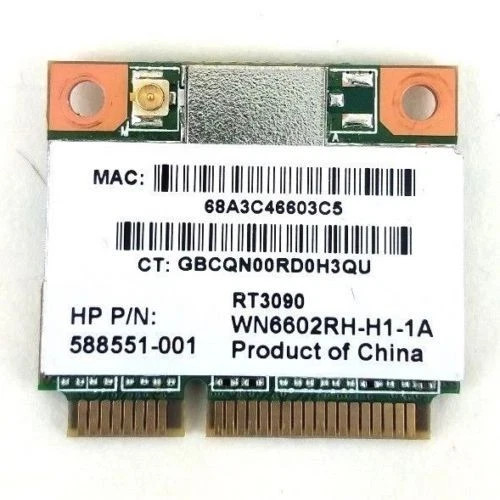 HP Pavilion p6000 Series p6620f Wireless Wifi Card 588551-001 TESTED GOOD