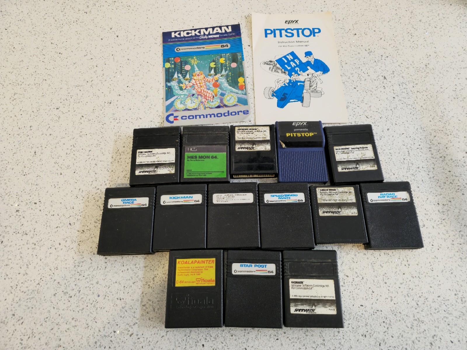Lot of 14 Commodore 64 cartridges Games Software Cartridge Collection | Qty 14x
